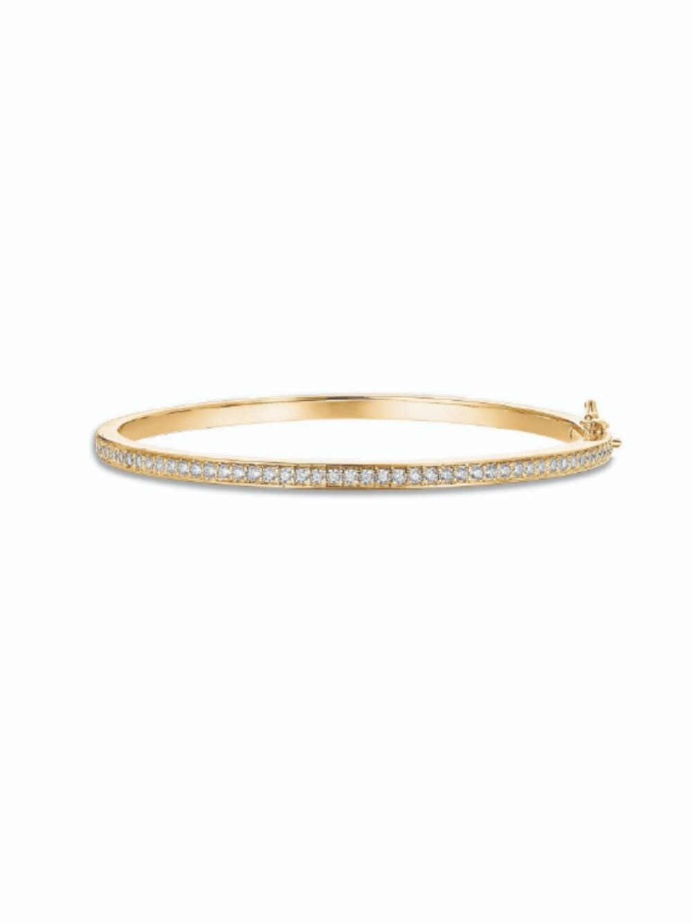 PAVOI 14K Gold Plated Cubic Zirconia Bangle Tennis Bracelets Bangle Cuff